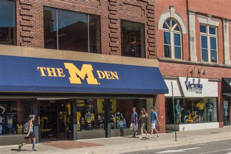 M den ann arbor - Jostens University of Michigan Ming Blue Tassel (Public Policy) $5.95. Add to Cart. 1 2 View All. We offer a wide variety of University of Michigan Graduation Regalia products to meet the needs of any UM fan. The M Den is the Official Merchandise Retailer of …